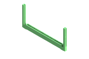 337-033-540-158 - EDAC Card Edge Connector